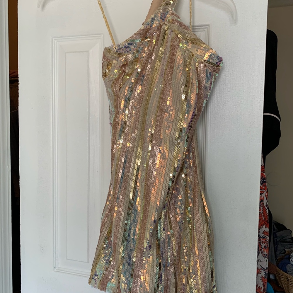 Showpo Sequin Dress - Gem Showpo Sequin Dress - Gem